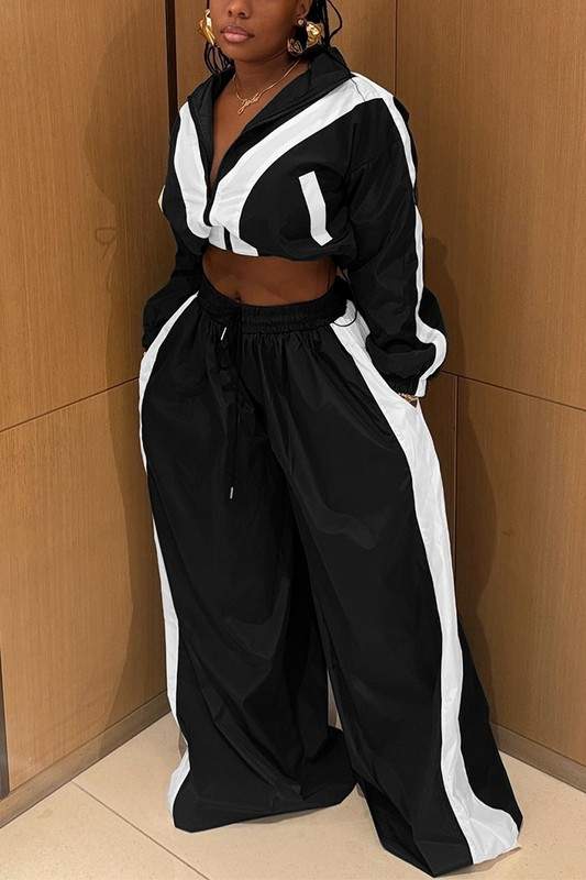 TWO TONE TRACKSUIT SET