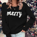 SWEATER WOMEN S CHRISTMAS ROUND NECK LONG SLEEVE PULLOVER SWEATER WOMEN