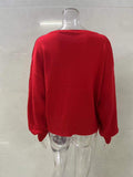 SWEATER WOMEN S CHRISTMAS ROUND NECK LONG SLEEVE PULLOVER SWEATER WOMEN