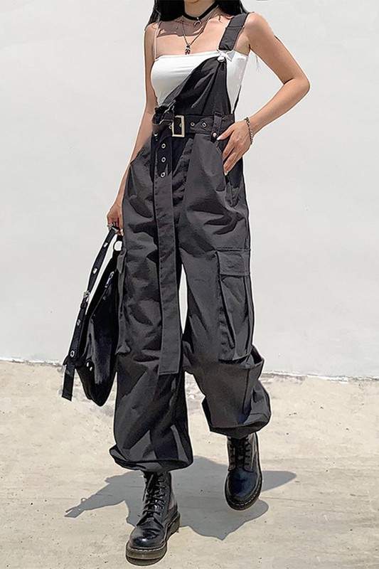 OVERALL CARGO LANG PANTS