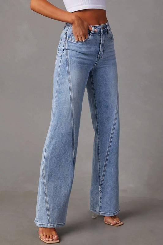 WIDE LEG JEANS