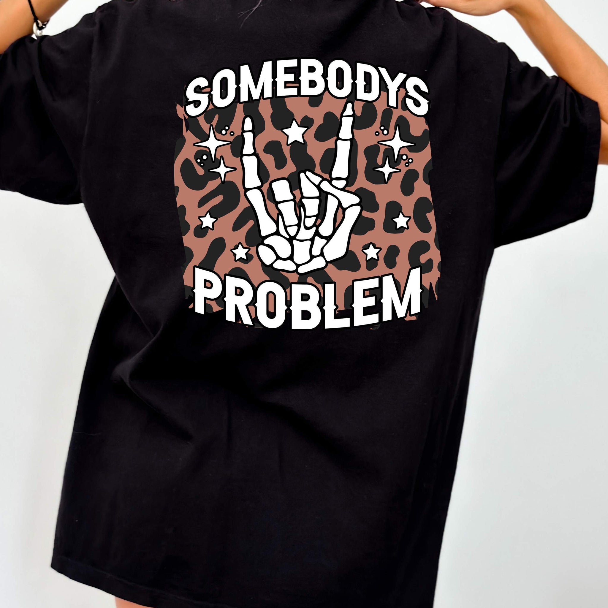 SOMEBODYS PROBLEM OVERSIZED TEE T-SHIRTS