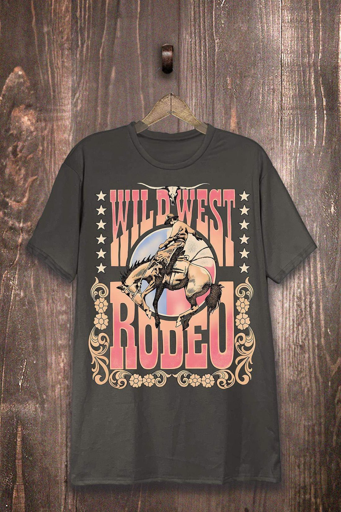 Wild West Rodeo Graphic Top