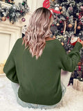 SWEATER WOMEN S CHRISTMAS ROUND NECK LONG SLEEVE PULLOVER SWEATER WOMEN