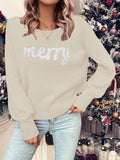 SWEATER WOMEN S CHRISTMAS ROUND NECK LONG SLEEVE PULLOVER SWEATER WOMEN