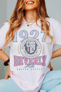 1927 BEVERLY HILLS GRAPHIC TEE - Missyess