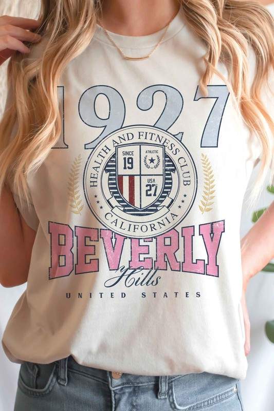 1927 BEVERLY HILLS GRAPHIC TEE - Missyess