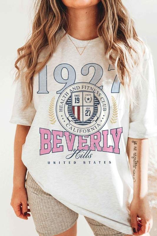 1927 BEVERLY HILLS GRAPHIC TEE - Missyess