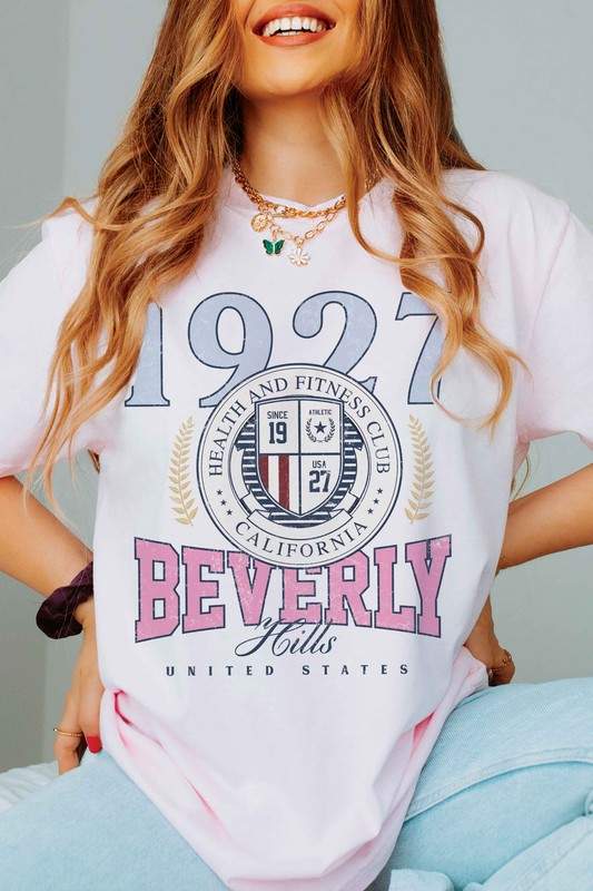 1927 BEVERLY HILLS GRAPHIC TEE - Missyess