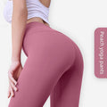  YOGA PANTS HIP HIGH WAIST HIP LIFTING SPORTS FITNESS PANTS BELLY TIGHT YOGA PANTS