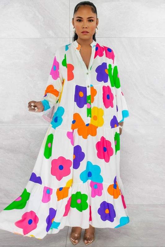 TIE DYE MAXI DRESS