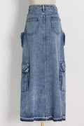 URBAN UTILITY DENIM MAXI pants