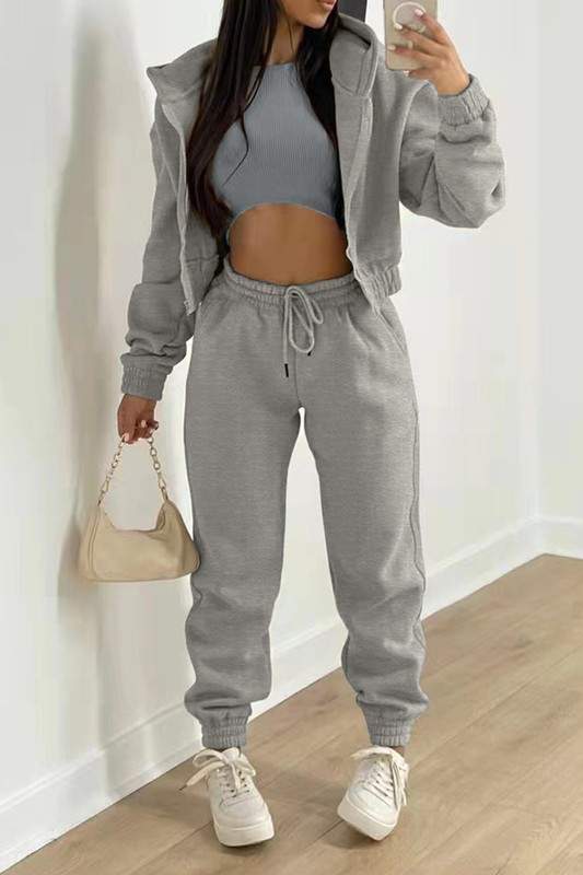 3 PIECES TRACKSUIT SET - Missyess