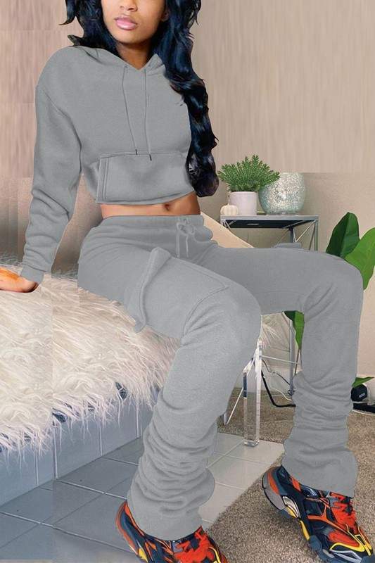 HOODIE JACKET TRACKSUIT SET