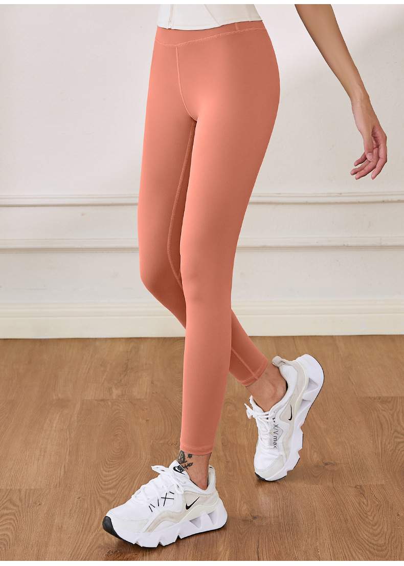  YOGA PANTS HIP HIGH WAIST HIP LIFTING SPORTS FITNESS PANTS BELLY TIGHT YOGA PANTS