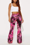 CAMO PRINTED LONG PANTS