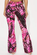 CAMO PRINTED LONG PANTS