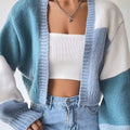 24 CARDIGAN SWEATER WOMEN S VERSATILE COLOR MATCHING CASUAL NICHE RETRO STRIPED LONG SLEEVE SWEATER COAT FOR WOMEN