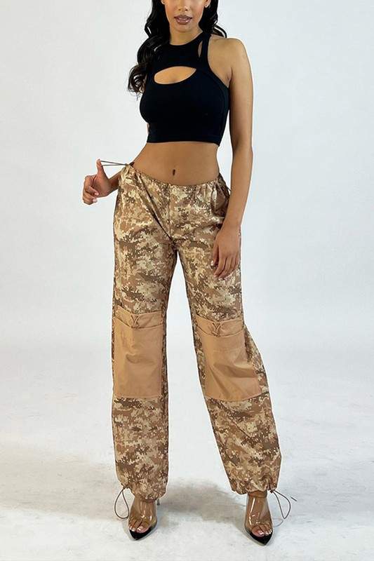 CAMOUFLAGE CARGO PANTS