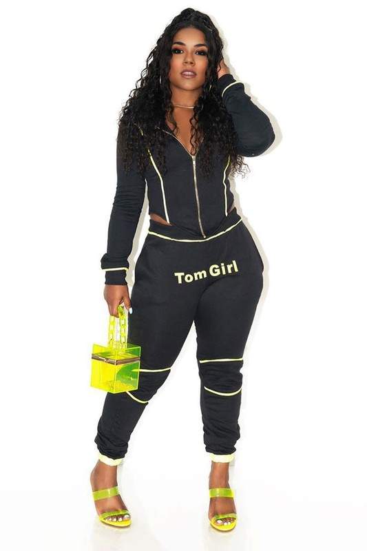 HOODIE JACKET TRACKSUIT SET