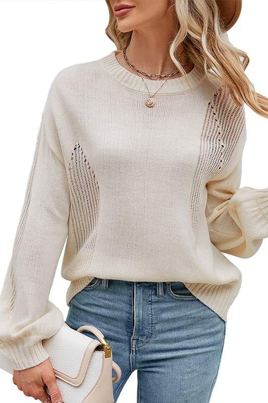 BREEZY KNIT SWEATER