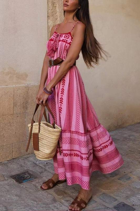 BOHO CAMI MAXI DRESS