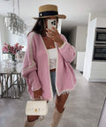  CARDIGAN SWEATER LOOSE PLUS SIZE WOMEN S SWEATER COAT