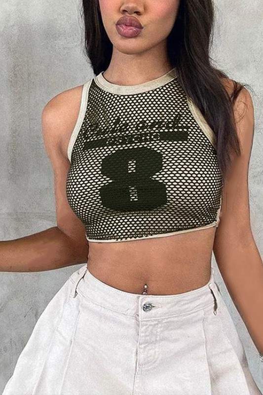 RACER WORKOUT TANK TOP