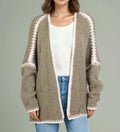  CARDIGAN SWEATER LOOSE PLUS SIZE WOMEN S SWEATER COAT