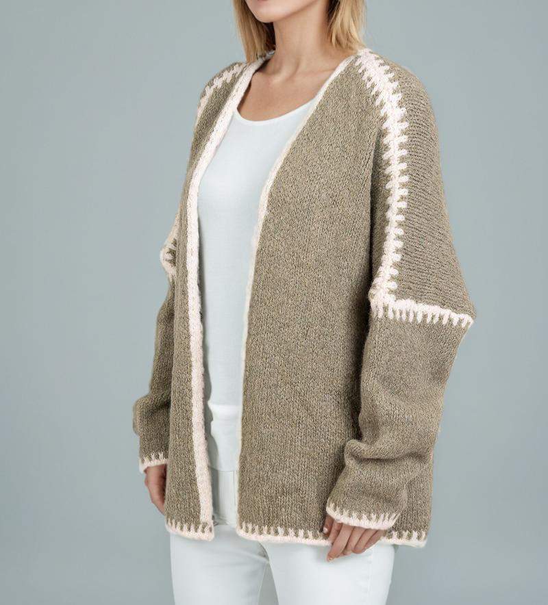  CARDIGAN SWEATER LOOSE PLUS SIZE WOMEN S SWEATER COAT