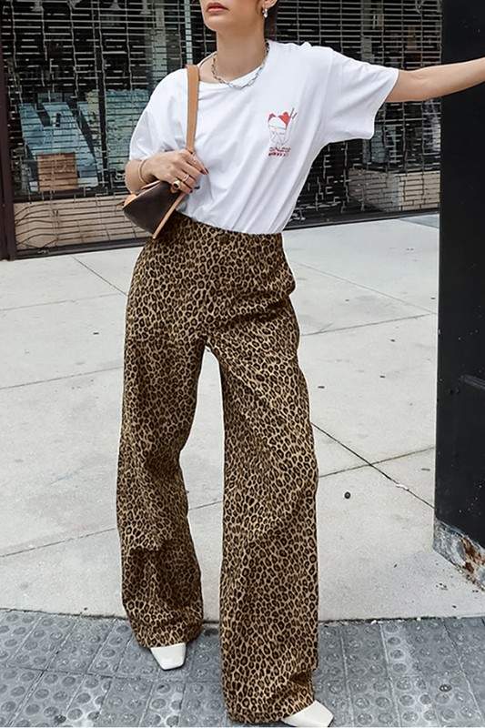 FELINE FIERCE WIDE LEG PANTS