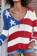 STARS AND STRIPES KNIT SWEATER