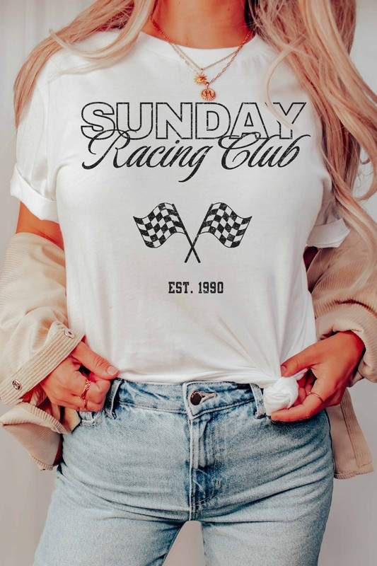 SUNDAY RACING CLUB GRAPHIC TEE