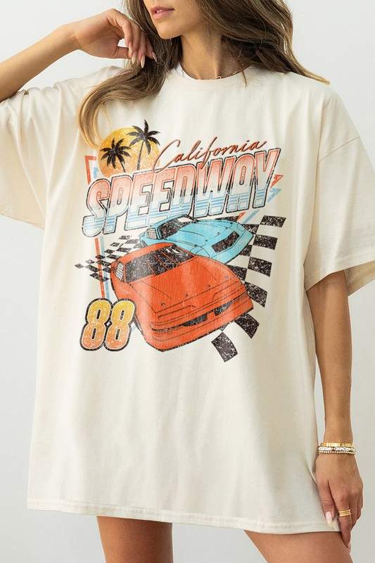 CALIFORNIA SPEEDWAY RACING  TEE