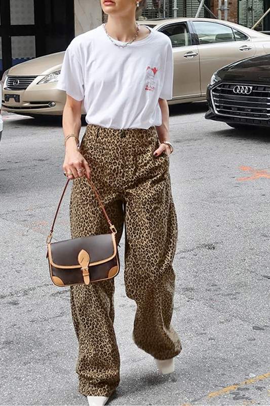 FELINE FIERCE WIDE LEG PANTS