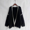  CARDIGAN SWEATER LOOSE PLUS SIZE WOMEN S SWEATER COAT