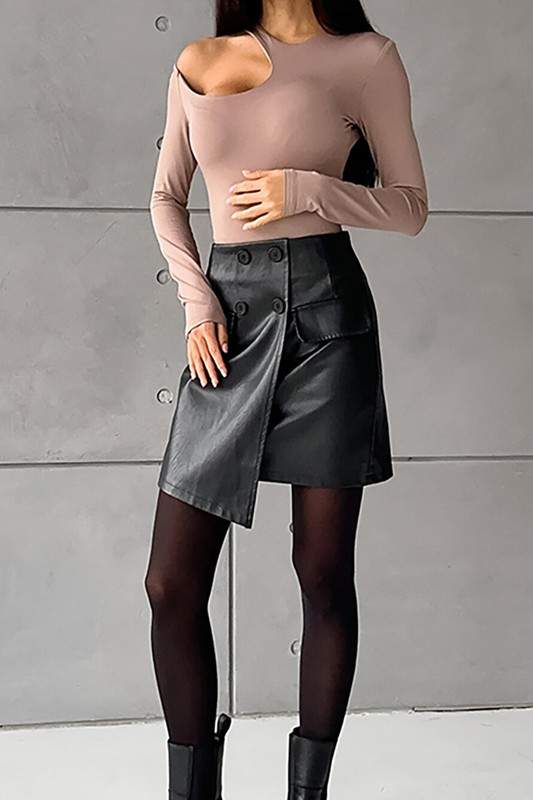 URBAN LUXE ASYMMETRICAL SKIRT