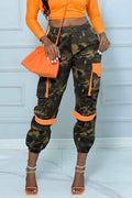 ANKLE LONG CAMO PANTS - Missyess