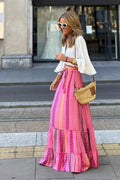 A LINE LAYERED SKIRT - Missyess