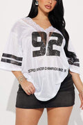 V NECK CROP T SHIRTS