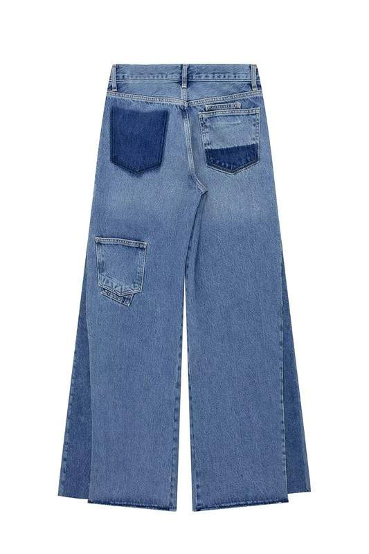 WIDE LEG BOOTCUT JEANS