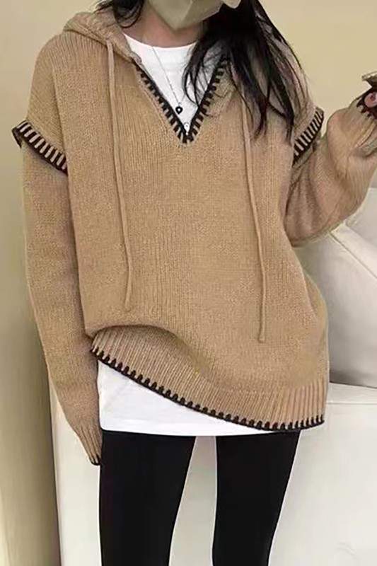 LONG SLEEVE HOODIE SWEATER