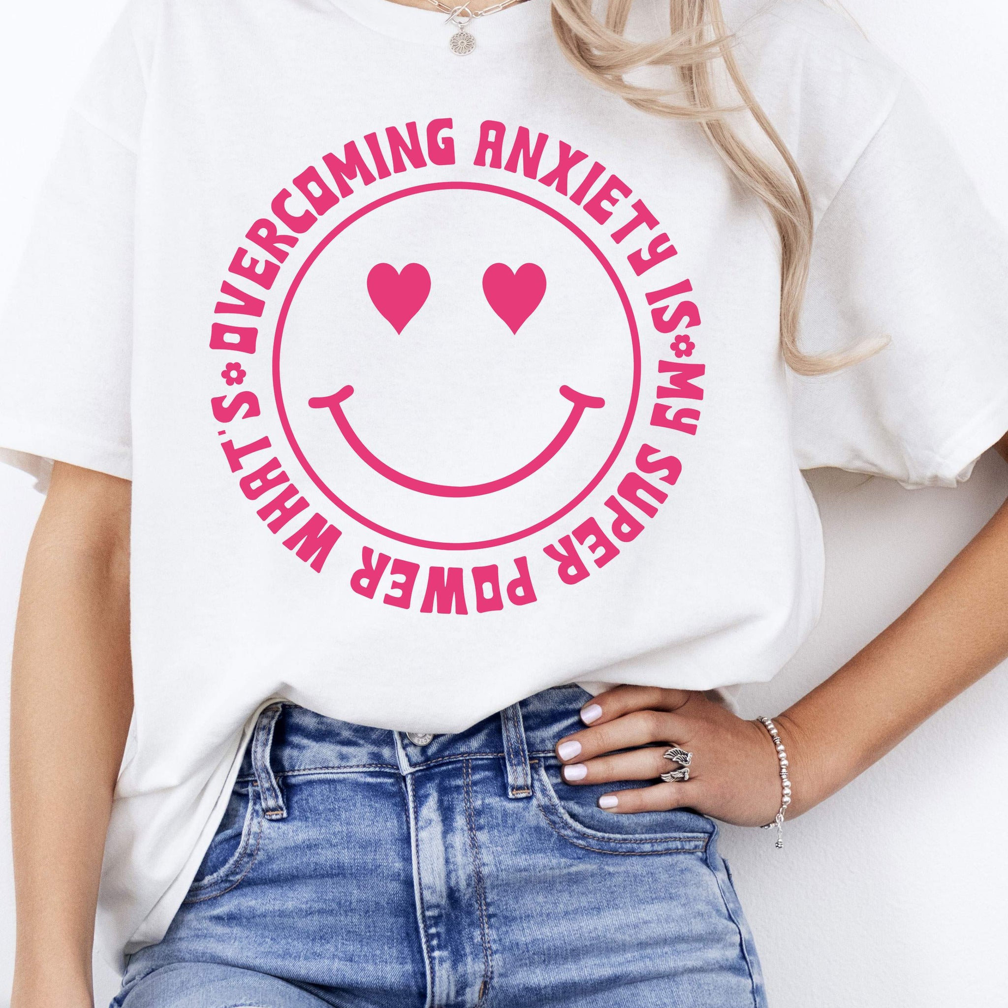 IS MY SUPER POWER ANXIETY COMING WHATS OVER GRAPHIC TEE T-SHIRTS