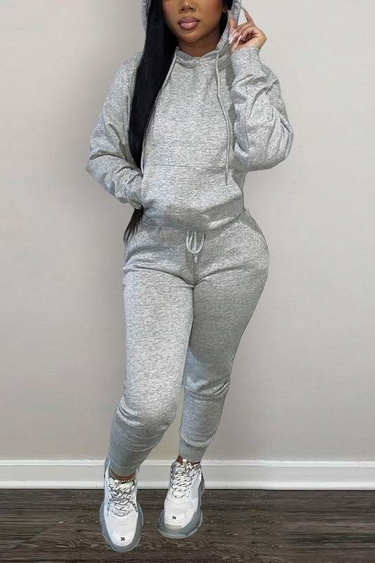 HOODIE SHIRT TRACKSUIT SET