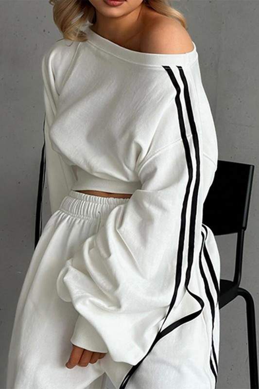 SPORTY OVERSIZED LOUNGEWEAR SET