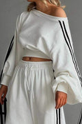 SPORTY OVERSIZED LOUNGEWEAR SET