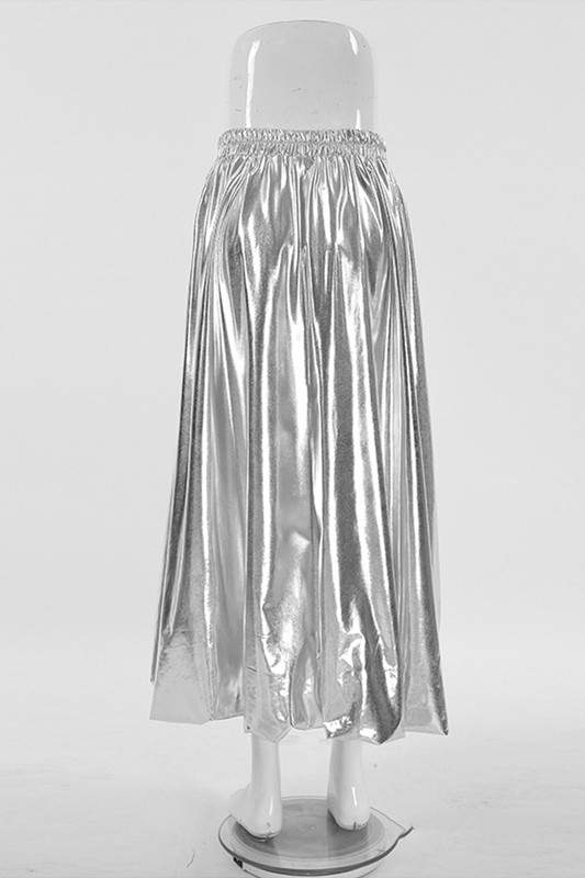 SILVER DREAM MIDI SKIRT