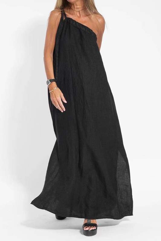 ONE STRAP MAXI DRESS