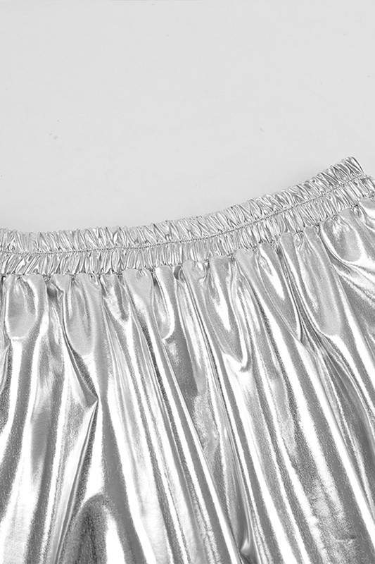 SILVER DREAM MIDI SKIRT