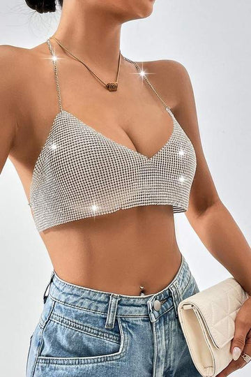 BRALLET CROP CAMI TOP